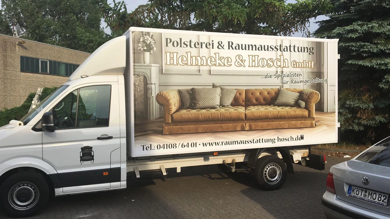Mercedes Sprinter Kofferaufbau "Polsterei Helmeke"
