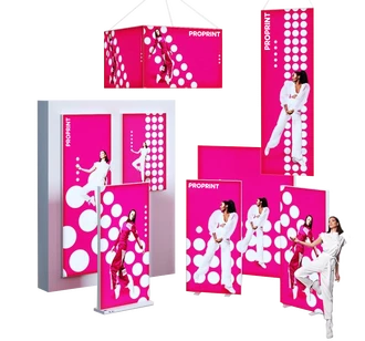 Freistehende LED-Leuchtwände & Lightboxes
